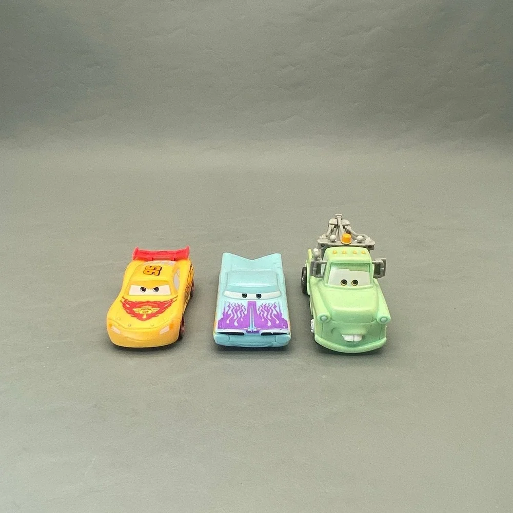Disney Pixar Cars Color Changers Lot 3 Lightning McQueen Mater Ramone Toy